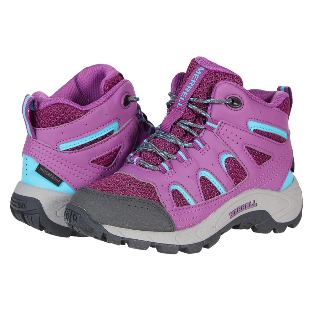 Merrell Kids' hiking boot mid-lace waterproof - Picture 5 of 5
